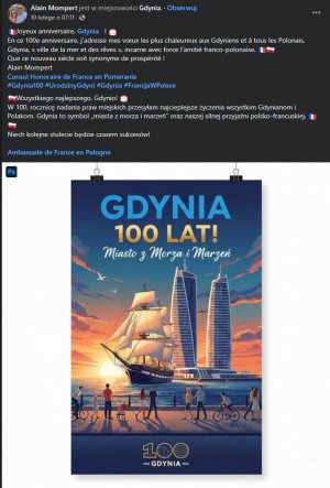 Urodzinowa fala w sieci. Kto złożył życzenia Gdyni?