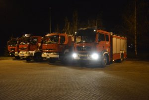 Gdyńscy strażacy gasili Biebrzański Park Narodowy // mat.prasowe Komendy Wojewódzkiej Państwowej Straży Pożarnej