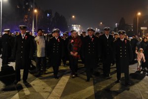 W uroczystości uczestniczyli: Joanna Zielińska, przewodnicząca Rady Miasta Gdyni i Zenon Roda, przewodniczący Rady Dzielnicy Grabówek // fot. Michał Puszczewicz