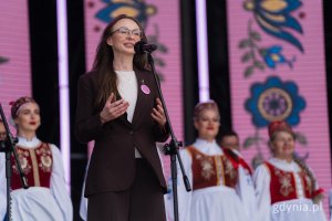 Na scenie ministra Agnieszka Dziemianowicz-Bąk