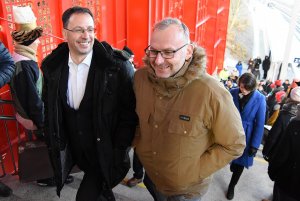 Stacje PKM Gdynia Stadion i Karwiny oficjalnie otwarte, fot. Michał Puszczewicz