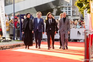 Ceremonia czerwonego dywanu poprzedzająca sobotnią galę 50. Festiwalu Polskich Filmów Fabularnych w Gdyni (fot. Karol Stańczak)