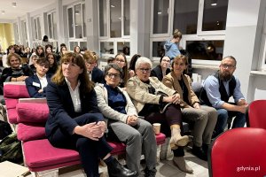 Gdyńskie Mistrzostwa Debat Oksfordzkich o Puchar Kopernika 2025 w XIV LO, na zdjęciu (fot. Katarzyna Balcerzak)