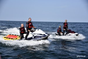 Pomorska Specjalistyczna Grupa Ratowniczna funkcjonuje przy gdyńskim oddziale WOPR // fot. Paweł Kukla