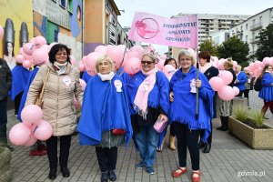 Marsz Różowej Wstążki przeszedł ulicami Gdyni // fot. Michał Puszczewicz