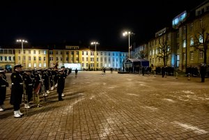 Uroczysty apel z okazji rocznicy wybuchu Powstania Listopadowego, fot. Dawid Linkowski 
