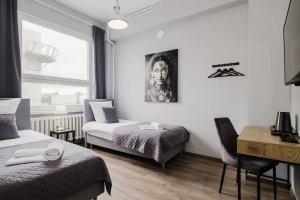 Hala Hostel jeden z pokoi