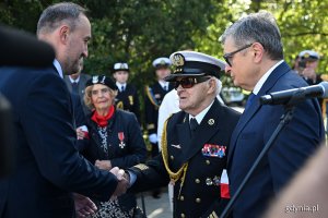  Dzień Polskiego Państwa Podziemnego – uroczystości z okazji 86. rocznicy jego utworzenia pod Pomnikiem Armii Krajowej w Gdyni (fot. Michał Puszczewicz)