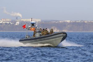 Wyszkoleni nurkowie służący w Marynarce Wojennej RP zneutralizowali torpedę lotniczą, która zawierała 200 kilogramów ładunku wybuchowego, fot. 8. Flotylla Obrony Wybrzeża