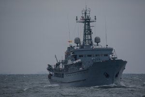 ORP "Wodnik" na morzu // fot. kmdr ppor. Radosław Pioch / 3. Flotylla Okrętów