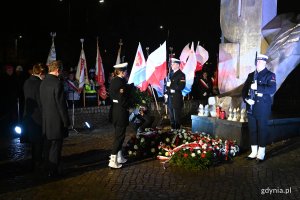 Obchody 53. rocznicy wydarzeń Grudnia '70. Fot. Michał Puszczewicz