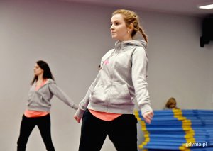 Trening Cheerleaders Gdynia przed styczniowym wyjazdem na Polish Heritage Day w NBA, fot. Kamil Złoch