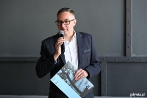 Sebastian Tyrakowski, z-ca dyr. Muzeum Emigracji w Gdyni