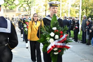  Dzień Polskiego Państwa Podziemnego – uroczystości z okazji 86. rocznicy jego utworzenia pod Pomnikiem Armii Krajowej w Gdyni (fot. Michał Puszczewicz)