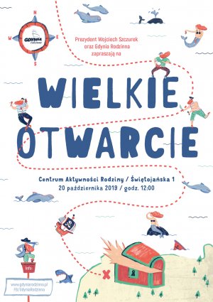 Wielkie otwarcie Gdyńskiego Centrum Aktywności Rodziny