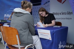 Konsultacje medyczne (fot. Magdalena Starnawska)