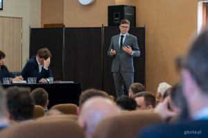 Wyjazdowe posiedzenie Pomorskiego Zespołu Parlamentarnego i wojew&oacute;dzkiego zespołu z samorządowcami i przedsiębiorcami w Wejherowie (fot. Kamil Złoch)