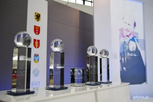 Statuetki, któe otrzymują laureaci Nagrody im. Macieja Płażyńskiego // fot. Michał Puszczewicz