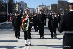 Uroczystości w Gdyni z okazji 23. rocznicy wstąpienia Polski do NATO, fot. Michał Puszczewicz