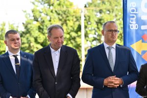 Na zdjęciu m.in.: wicewojewoda pomorski Emil Rojek i marszałek wojew&oacute;dztwa pomorskiego Mieczysław Struk