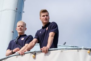 Prezentacja zespołów Vistal Gdynia i Spójnia Gdynia / fot. D. Linkowski
