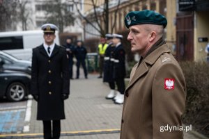 Złożenie wieńców w dniu pamięci o żołnierzach wyklętych, fot. Michał Sałata