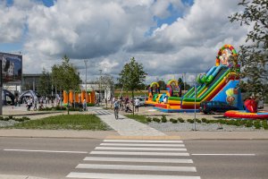 Piknik rodzinny w dzielnicy Chwarzno-Wiczlino podczas zawodów Ironman 2017 // fot. K. Stańczak