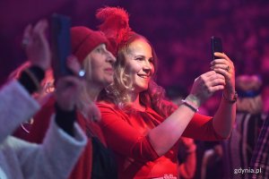 Uczestnicy balu w Polsat Plus Arenie Gdynia