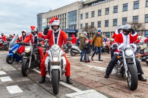 Mikołaje na Motocyklach w Gdyni, fot. Piotr Żagiell