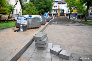 Przebudowa ulic Jowisza i Marsa na Chwarznie-Wiczlinie, fot. Kamil Złoch