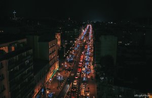Świątecznie przystrojona Gdynia