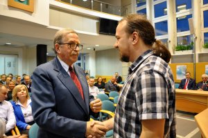 Doroczne spotkanie członków Klubu HDK PCK przy Urzędzie Miasta Gdyni / fot. Dorota Nelke
