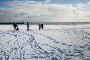 Zima w Gdyni // fot. Karol Stańczak