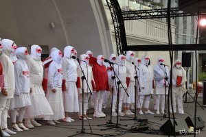 Koncert "Volnego Choru" w muszli koncertowej w Gdyni. Fot. Karolina Szypelt