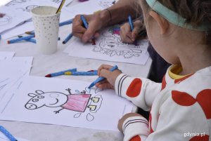 Festyn z okazji Dnia Dziecka w parku Rady Europy w Gdyni // fot. Magdalena Czernek