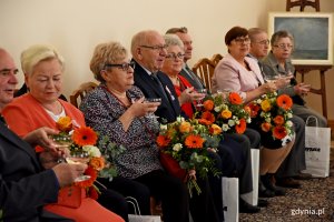 Pamiątkowe Medale za Długoletnie Pożycie Małżeńskie z rąk prezydenta Gdyni Wojciecha Szczurka odebrały kolejne gdyńskie pary // fot. Paweł Kukla