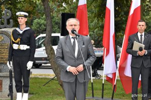 W uroczystości wziął udział m.in. prezydent Gdyni Wojciech Szczurek // fot. Magdalena Czernek