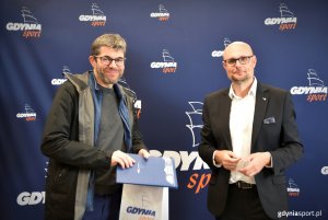 Nagrodzeni przedstawiciele firm z wiceprezydentem Austenem podczas odbioru nagród (fot. Marek Urbaniak)