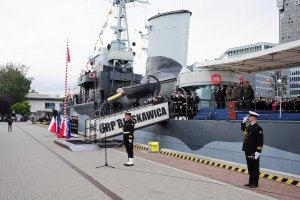 Promocja oficerów na pokładzie ORP Błyskawica / Fot. M.Kowalski