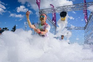 Bieg The Color Run w Gdyni, 16.09.2017 // fot. Dawid Linkowski