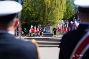 Uroczystości pod Pomnikiem Konstytucji 3 Maja