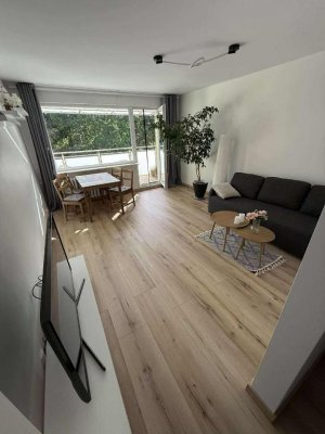 Przystań Ikara widok na salon