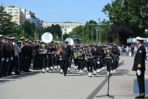 Na zdjęciu Orkiestra Reprezentacyjna Marynarki Wojennej RP 
