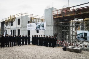 Ceremonia wmurowania kamienia węgielnego pod Akademickie Centrum Technologii Podwodnych na gdyńskim Oksywiu, fot. Kamil Złoch