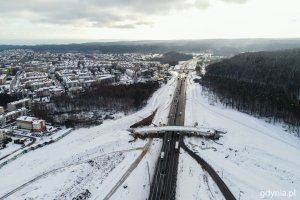 Budowa drogi ekspresowej S6, zwanej także Trasą Kaszubską // fot. Marcin Mielewski