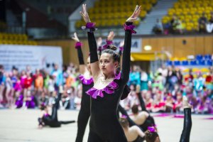 XIII Międzynarodowy Festiwal Formacji Gimnastyczno-Tanecznych „Gim Show 2018” odbył się w sobotę, 28 kwietnia // fot. Dawid Linkowski