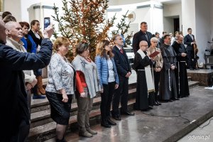 Wigilia u franciszkanów w Gdyni, fot. Dawid Linkowski