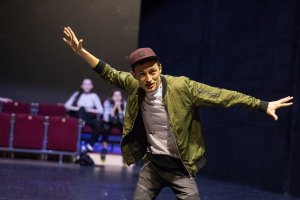 Przygotowania do premiery "Tlenu" w Teatrze Muzycznym // fot. Piotr Manasterski
