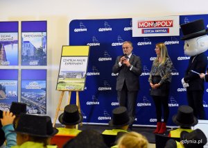 Konferencja inaugurująca projekt „Monopoly edycja Gdynia” w Centrum Nauki Experyment, fot. Kamil Złoch