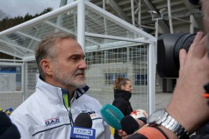 Otwarcie przystanku-bramki, fot. M. Urbaniak, gdyniasport.pl